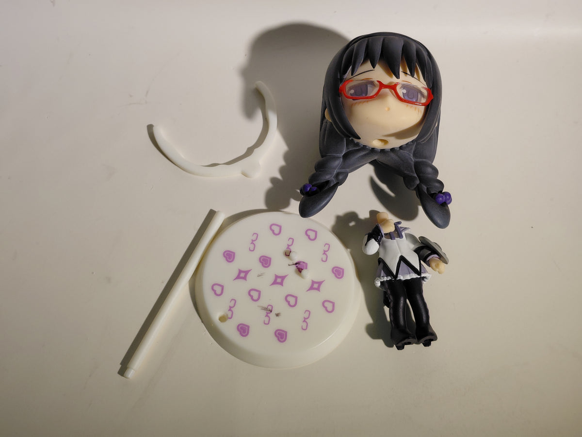 Ichiban Kuji Premium Puella Magi Madoka Magica Prize G: Kyun-Chara Homura Akemi (Braids & Glasses Ver.) - Secret (Prize)