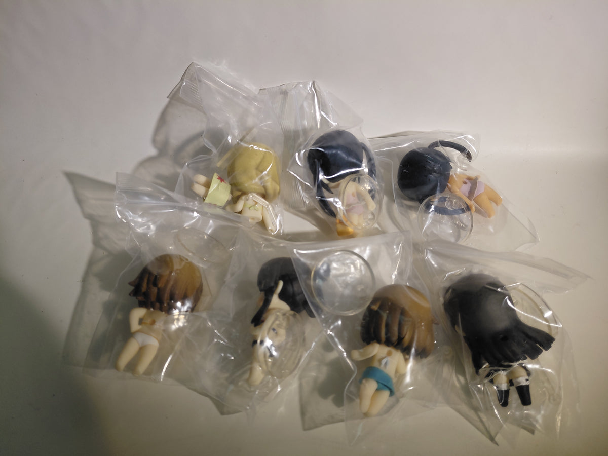 Rare K-ON! Nendoroid Set (7 Figures) – Includes "Kogenyan" Swimsuit, Standard Swimsuits, Maid, and Secret Versions