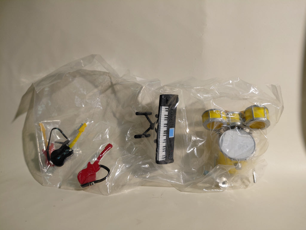 Trading Figure: Musical Instrument Set – "Ichiban Kuji Premium: K-On!! ~Round 2!~" Prize I: Kyun-Chara ~School Festival Again! Ver.~