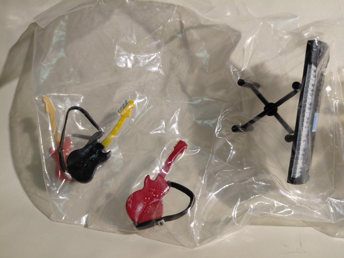 Trading Figure: Musical Instrument Set – "Ichiban Kuji Premium: K-On!! ~Round 2!~" Prize I: Kyun-Chara ~School Festival Again! Ver.~