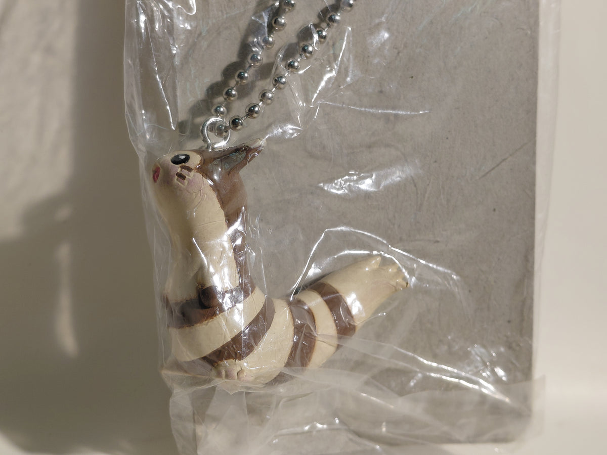 Furret Ootachi Pokemon Swing Keychain Figure Mascot Furuta 2000 Unopened