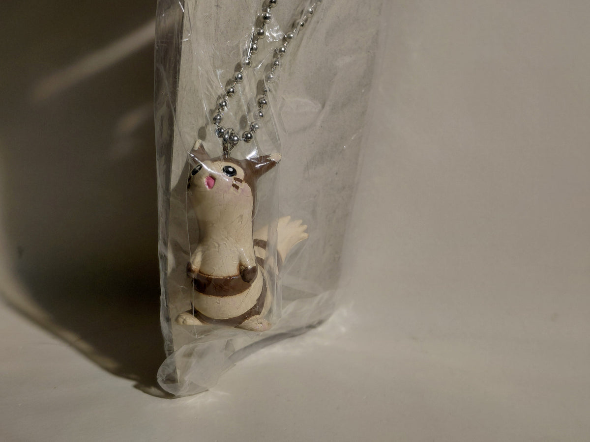 Furret Ootachi Pokemon Swing Keychain Figure Mascot Furuta 2000 Unopened