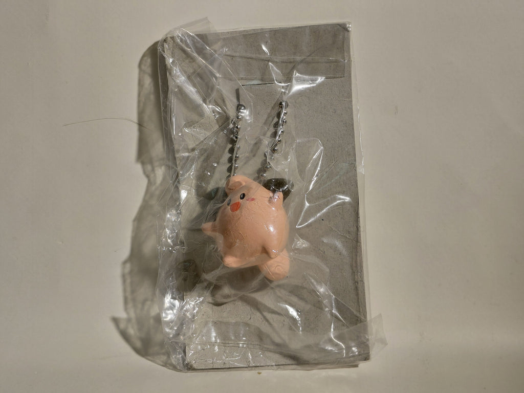 Clefairy Pokemon Mascot Swing Keychain Furuta 1997 Unopened