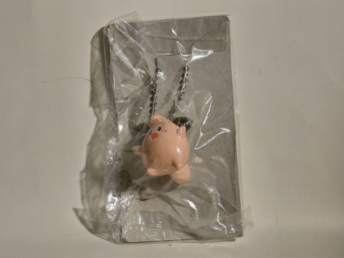 Clefairy Pokemon Mascot Swing Keychain Furuta 1997 Unopened