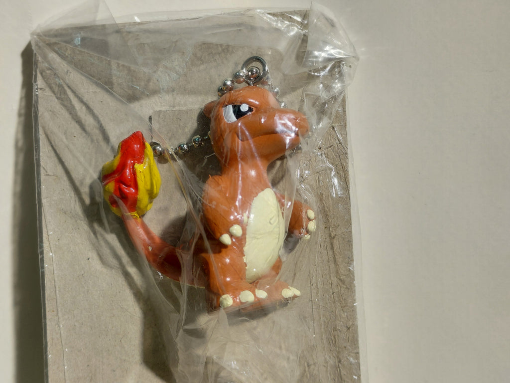 Charmander Pokemon Mascot Swing Keychain Furuta 2000 Unopened