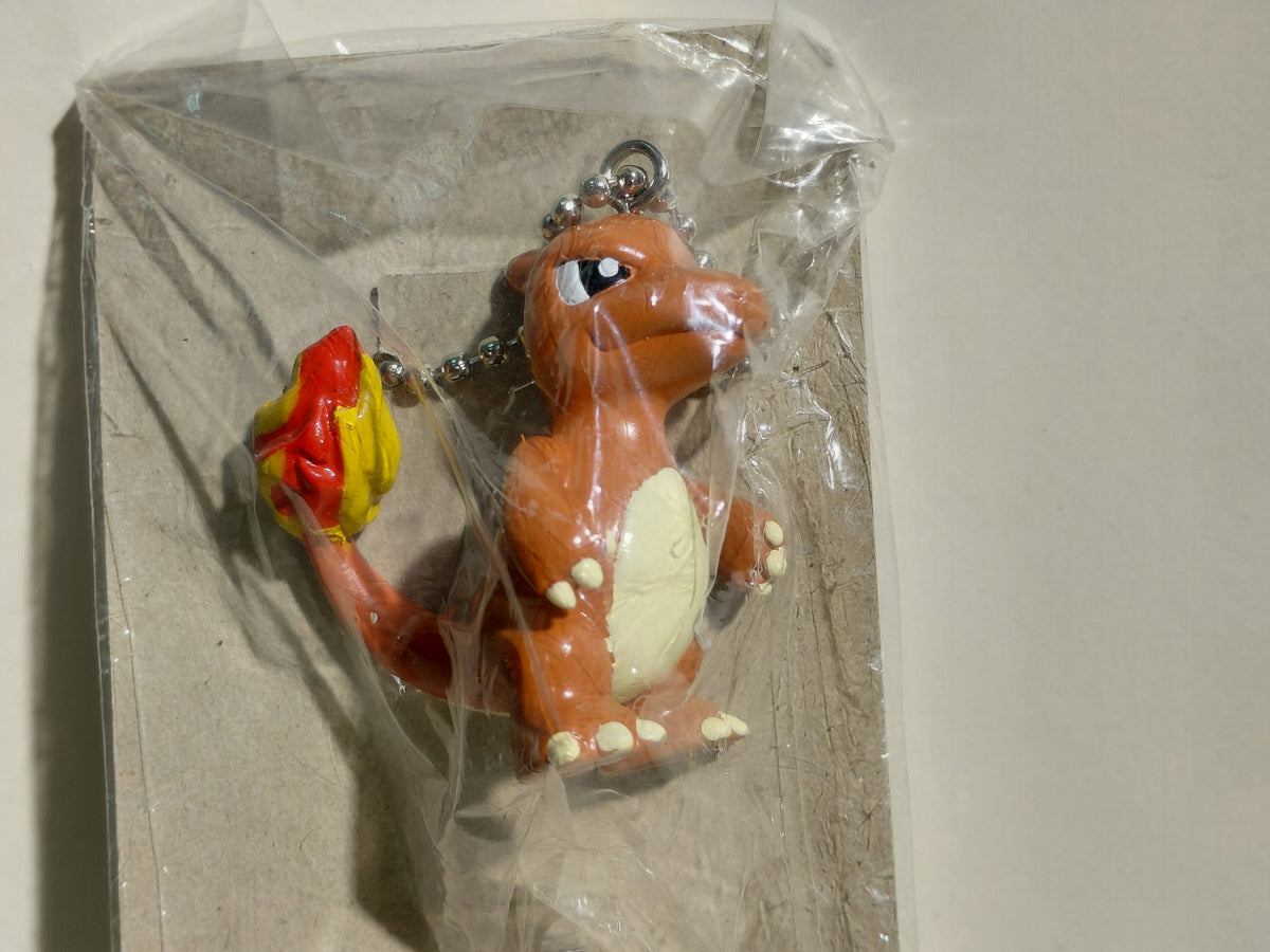 Charmander Pokemon Mascot Swing Keychain Furuta 2000 Unopened