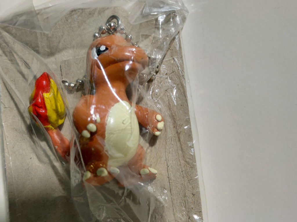 Charmander Pokemon Mascot Swing Keychain Furuta 2000 Unopened