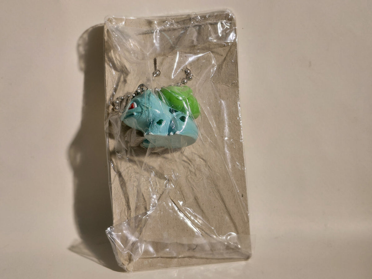 Bulbasaur Pokemon Mascot Swing Keychain Furuta 1997 Unopened