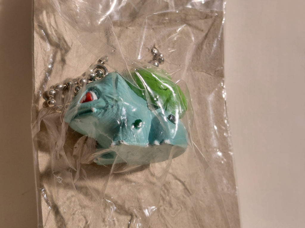 Bulbasaur Pokemon Mascot Swing Keychain Furuta 1997 Unopened
