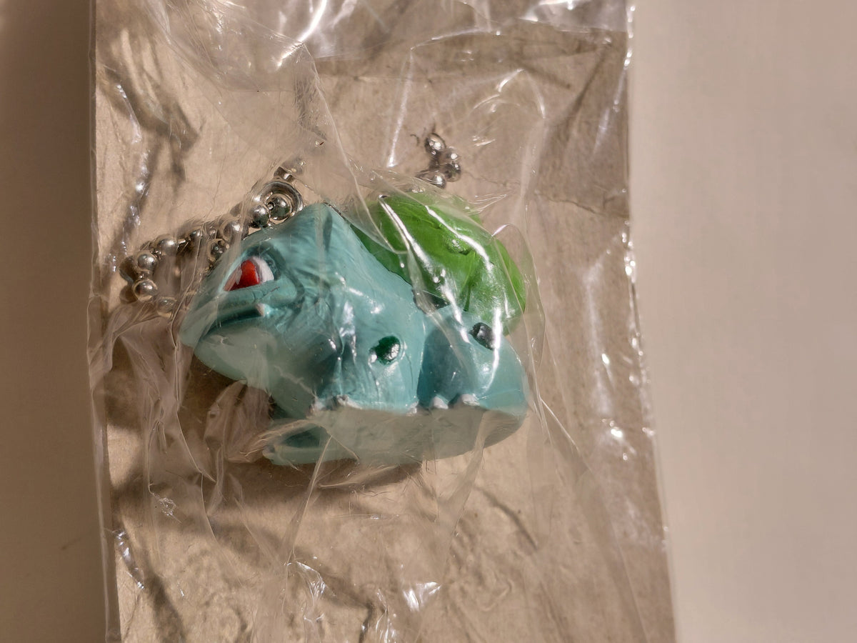 Bulbasaur Pokemon Mascot Swing Keychain Furuta 1997 Unopened