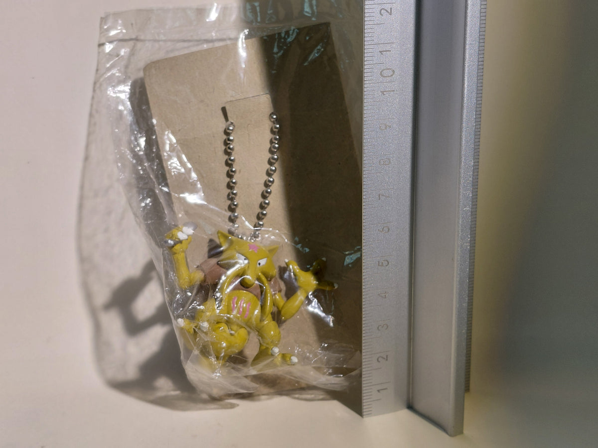 Kadabra Pokemon Mascot Swing Keychain Furuta 1997 Unopened