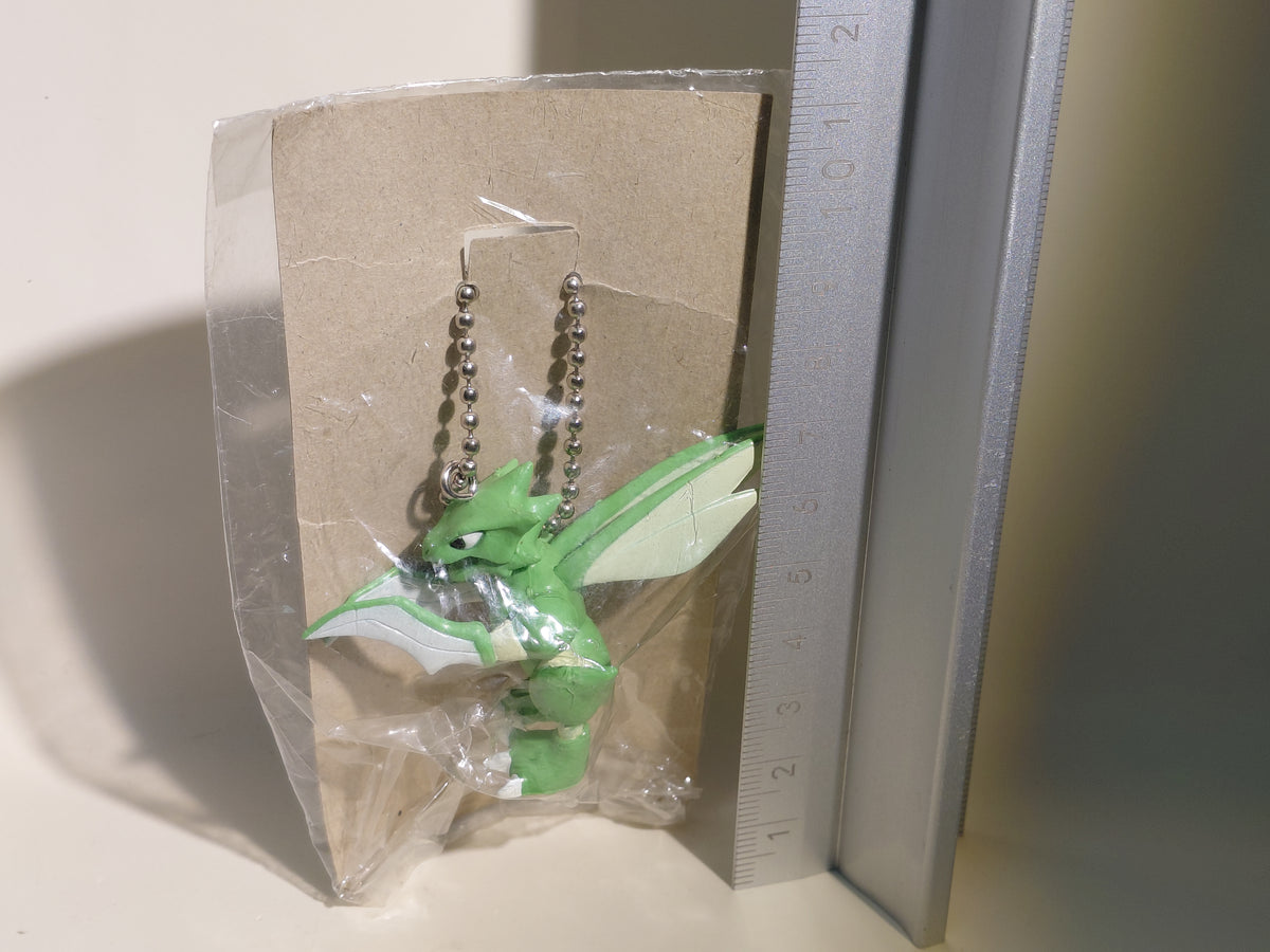 Scyther Pokemon Mascot Swing Keychain Furuta 1997 Unopened