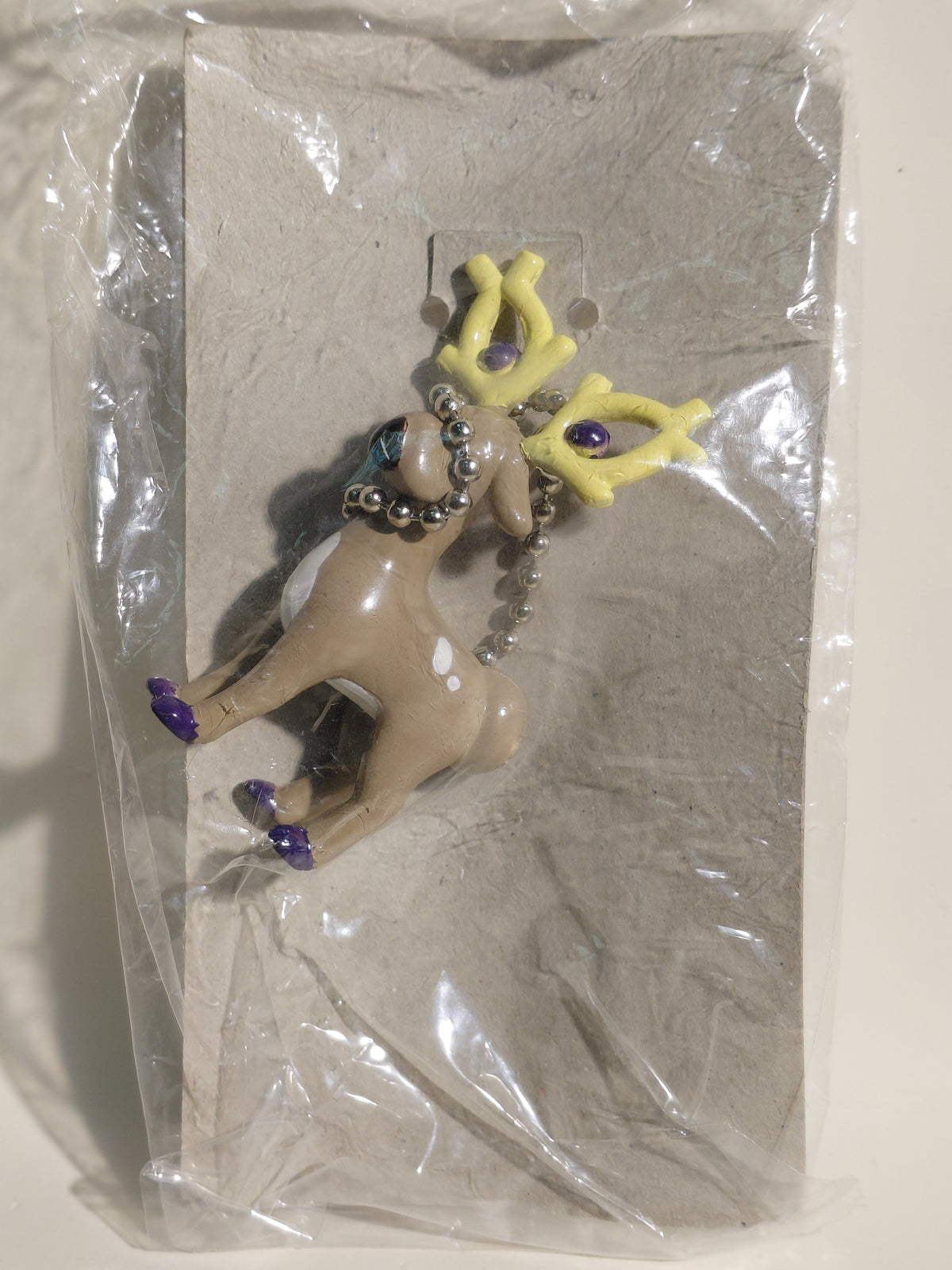 Stantler Pokemon Mascot Swing Keychain Furuta 1997 Unopened