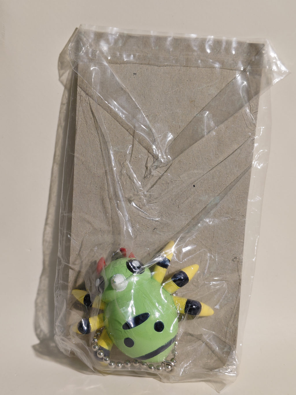Spinarak Pokemon Mascot Swing Keychain Furuta 1997 Unopened