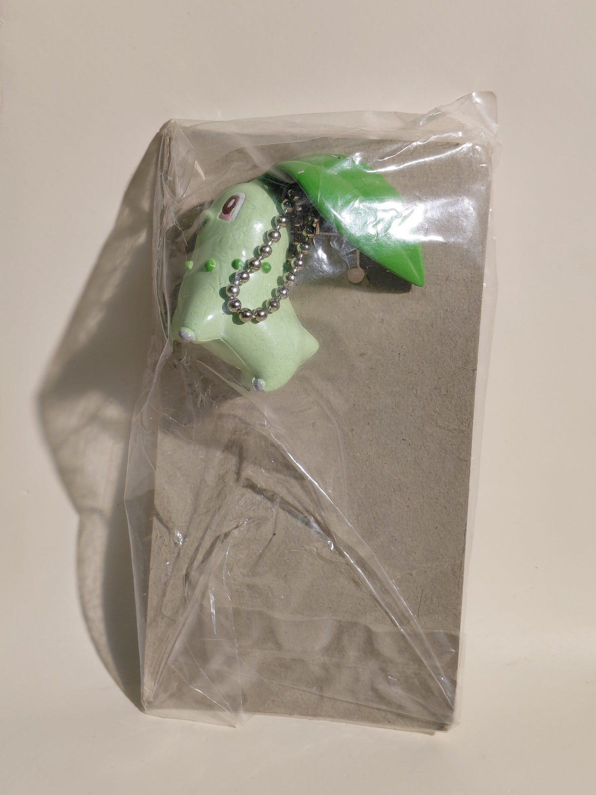 Chikorita Pokemon Mascot Swing Keychain Furuta 1997 Unopened