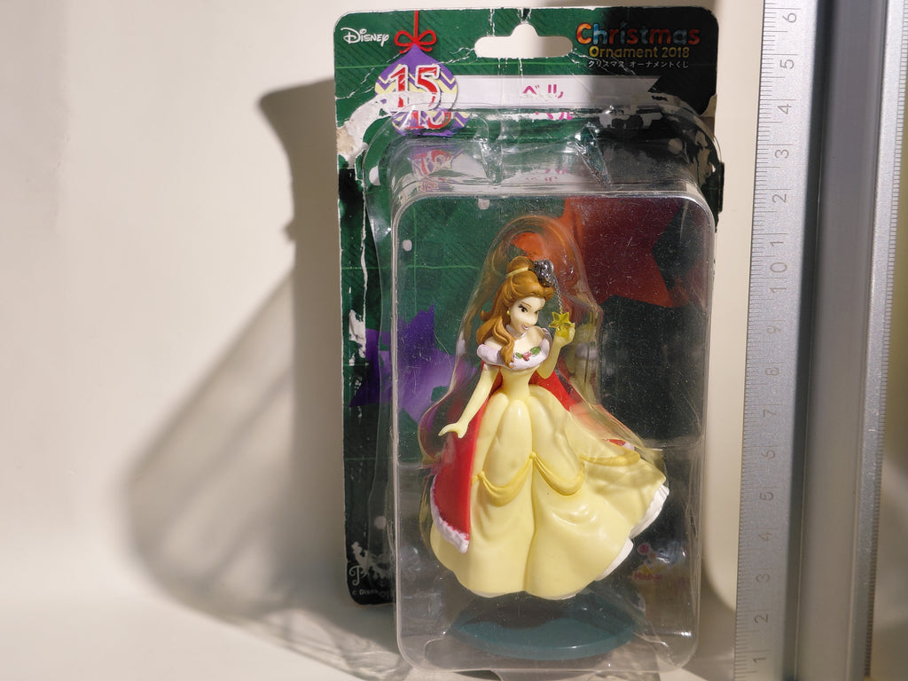Disney Happy Kuji Christmas Ornament Figure Belle