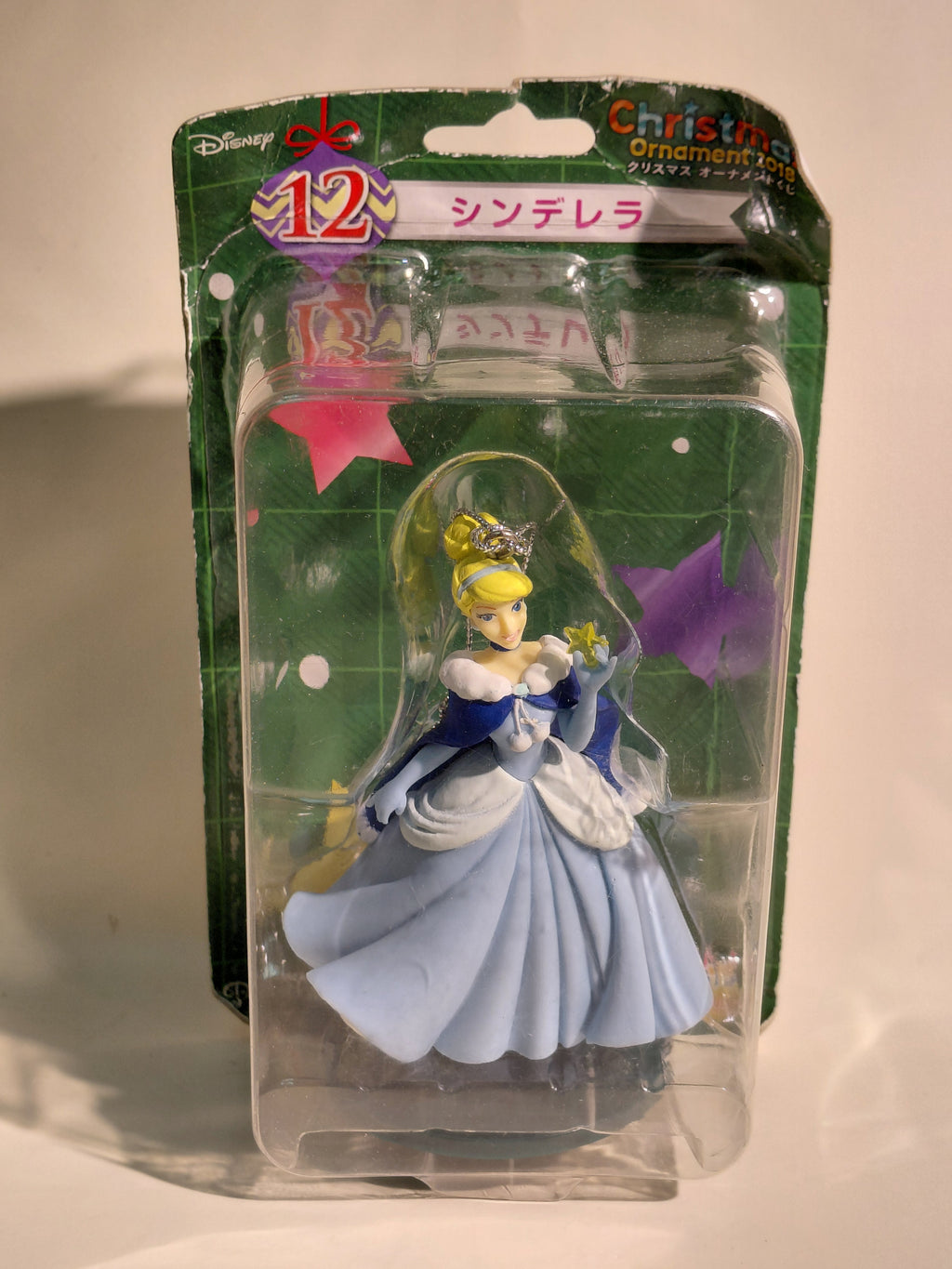 Disney Happy Kuji Christmas Ornament Figure Cinderella