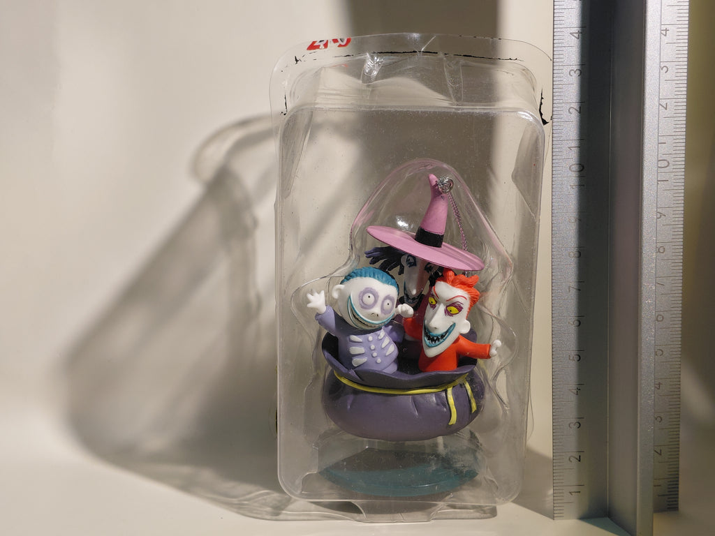 Disney Happy Kuji Christmas Ornament Figure Lock, Shock, and Barrel