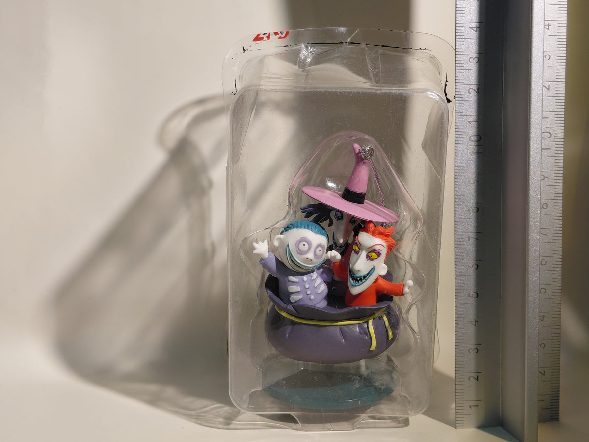 Disney Happy Kuji Christmas Ornament Figure Lock, Shock, and Barrel