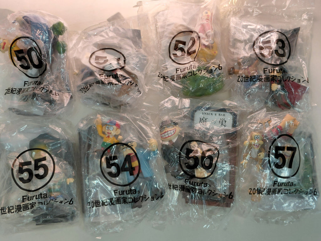 Fujiko Fujio A – Complete set of 8 types + 1 secret type (9pcs) (Furuta 20th Century Manga Artist Collection 6) – Unopened