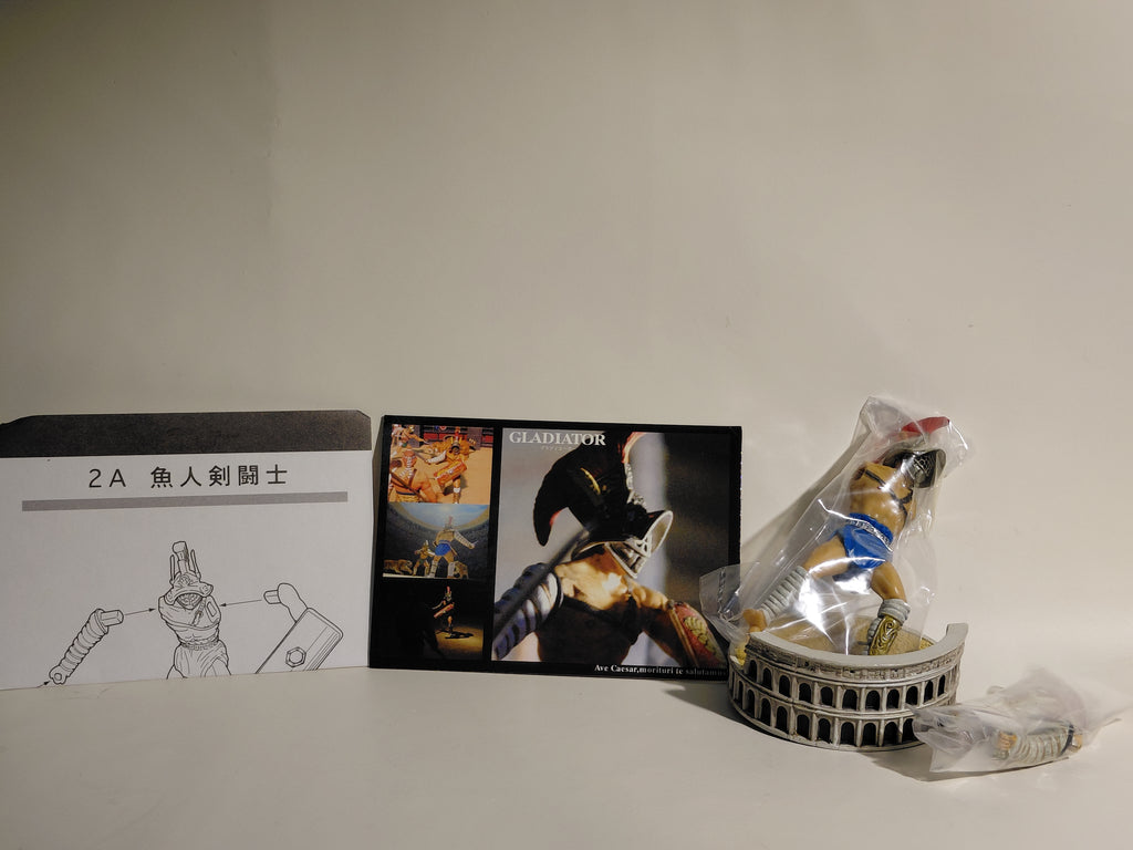 Roman Gladiator Mini Figure - Murloc Gladiator Furuta Japan
