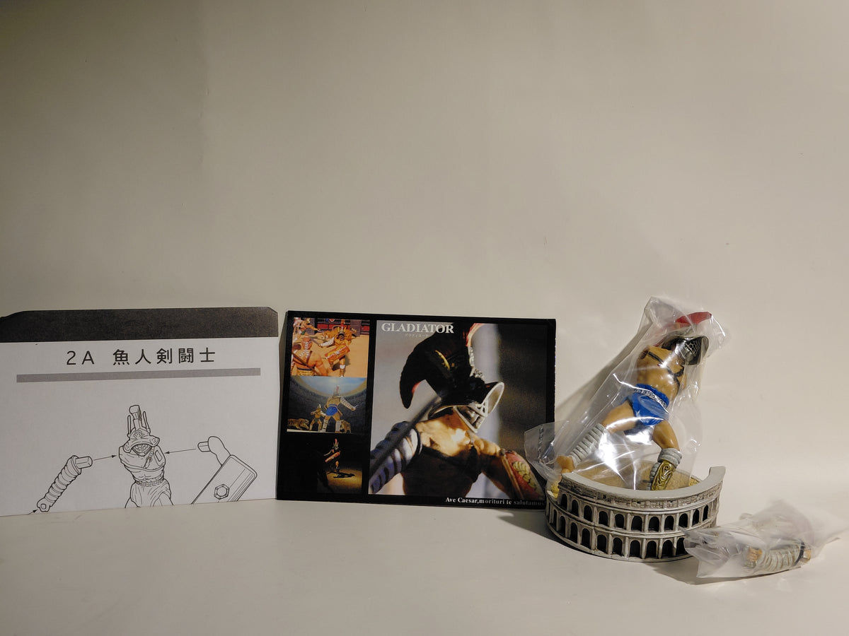 Roman Gladiator Mini Figure - Murloc Gladiator Furuta Japan