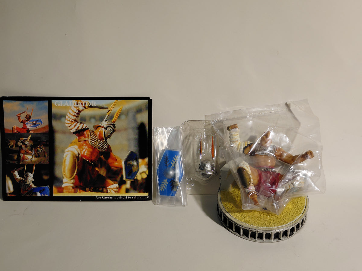 Roman Gladiator Mini Figure - Challenger Gladiator  Furuta Japan