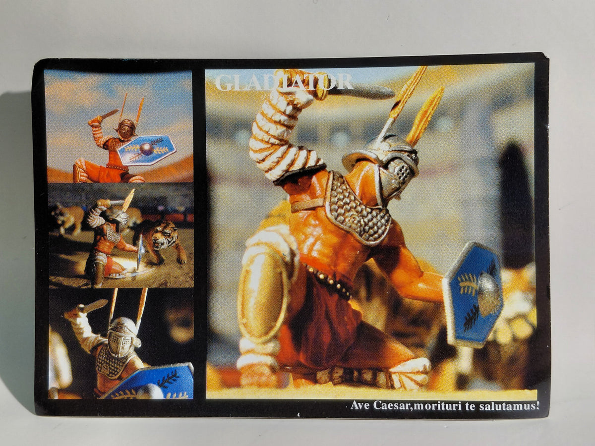 Roman Gladiator Mini Figure - Challenger Gladiator  Furuta Japan
