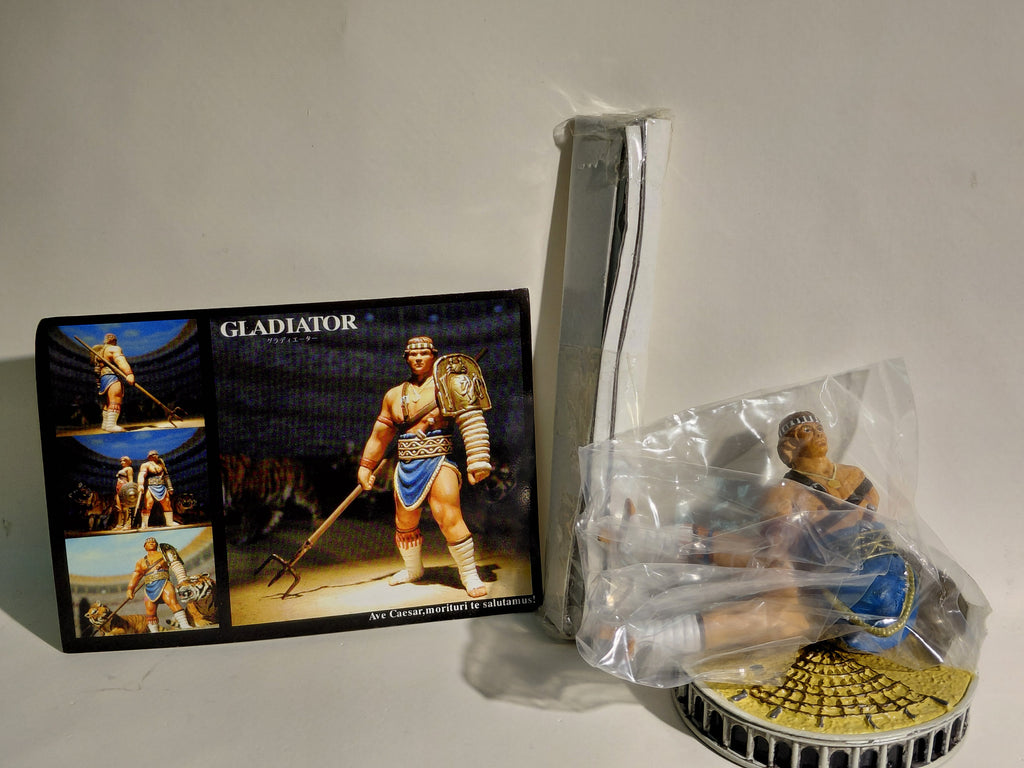 Roman Gladiator Mini Figure #1 - Retiarius (Net-fighter) Gladiator Furuta Japan
