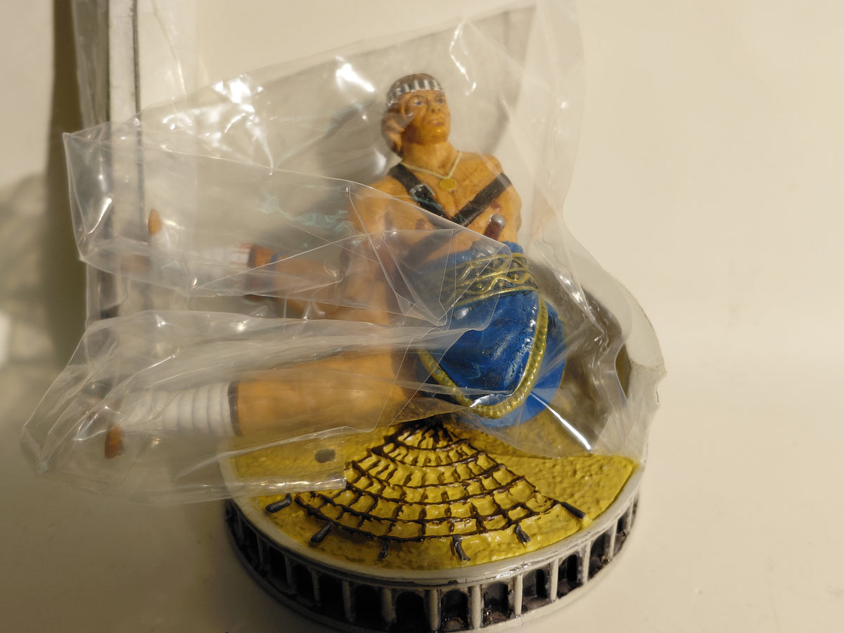 Roman Gladiator Mini Figure #1 - Retiarius (Net-fighter) Gladiator Furuta Japan