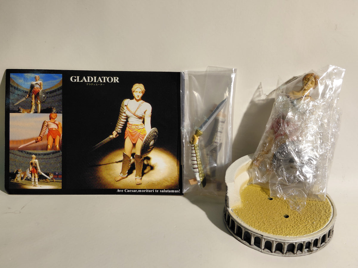Roman Gladiator Mini Figure #5 - Female Gladiator Furuta Japan