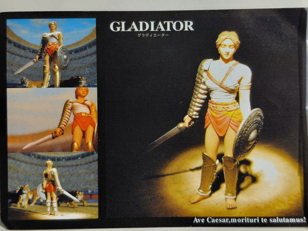 Roman Gladiator Mini Figure #5 - Female Gladiator Furuta Japan