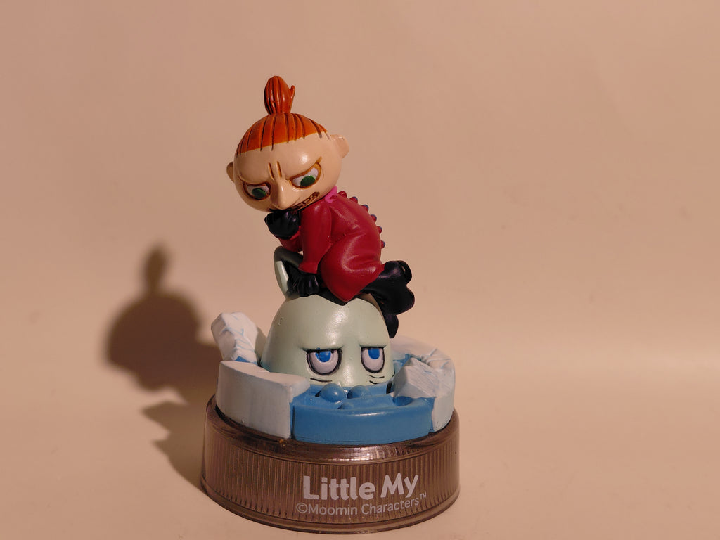 Kaiyodo Moomin's Lunch The Moomins Bottle Cap Mini figure - Little My 　
