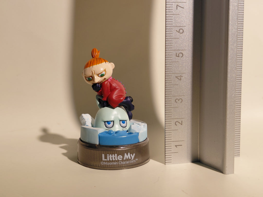 Kaiyodo Moomin's Lunch The Moomins Bottle Cap Mini figure - Little My 　