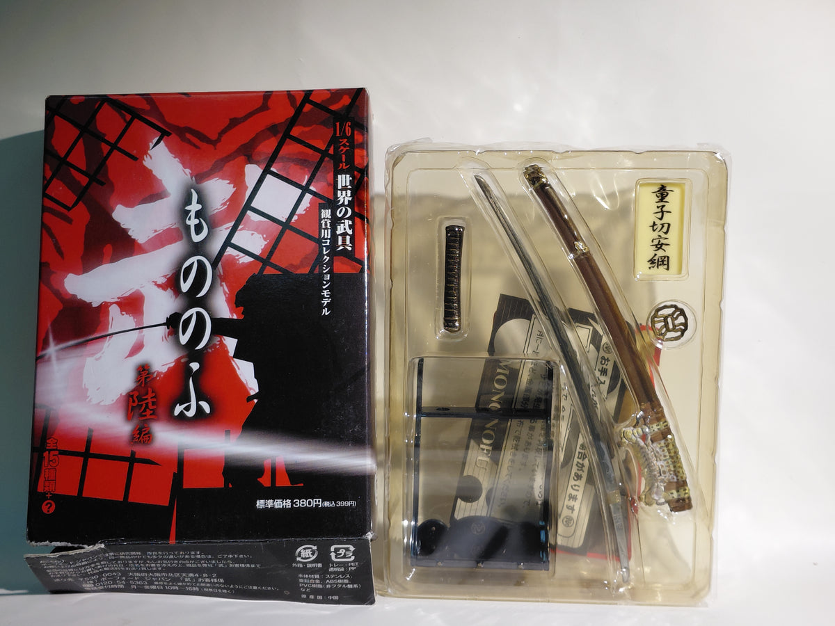 Dōjigiri Yasutsuna – "Mononofu" (Warriors) Series, Part 6 – Touken Ranbu – One of the "Five Great Swords under Heaven" – 1/6 Scale Miniature – For Dolls – MONONOFU
