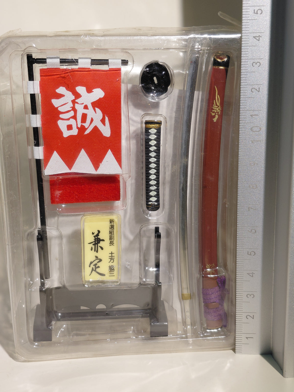 Shinsengumi 8th Unit Captain, Heisuke Tōdō – "Kazusa-no-suke Kaneshige" (Katana) – *Blue Miburo* – Bakumatsu Period – 1/6 Scale Japanese Sword (Doll Weapon) – MONONOFU