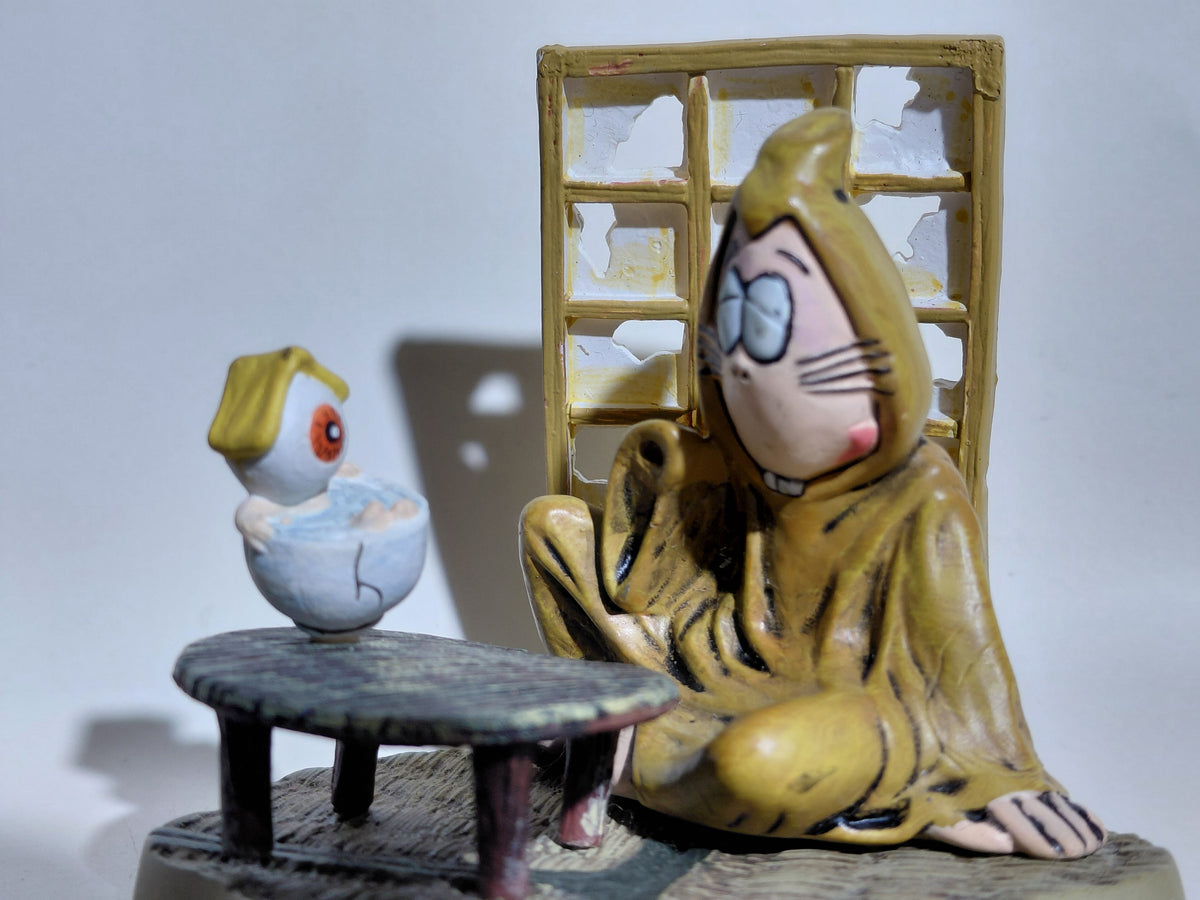 GeGeGe no Kitaro "Kitaro Meikan" (Kitaro Collection) – Nezumi Otoko & Medama-oyaji, 2001, Bandai
