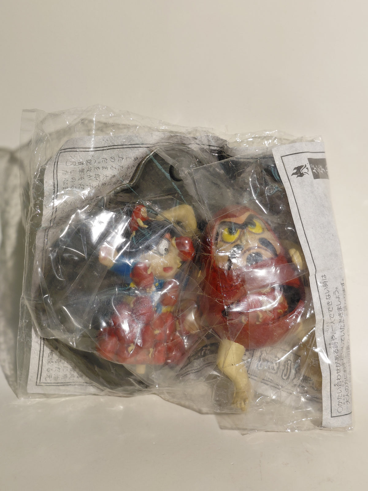 GeGeGe no Kitaro Yokai Encyclopedia Figure: Kitaro vs Daruma, 2002, Kabaya Uopened(New in bag)