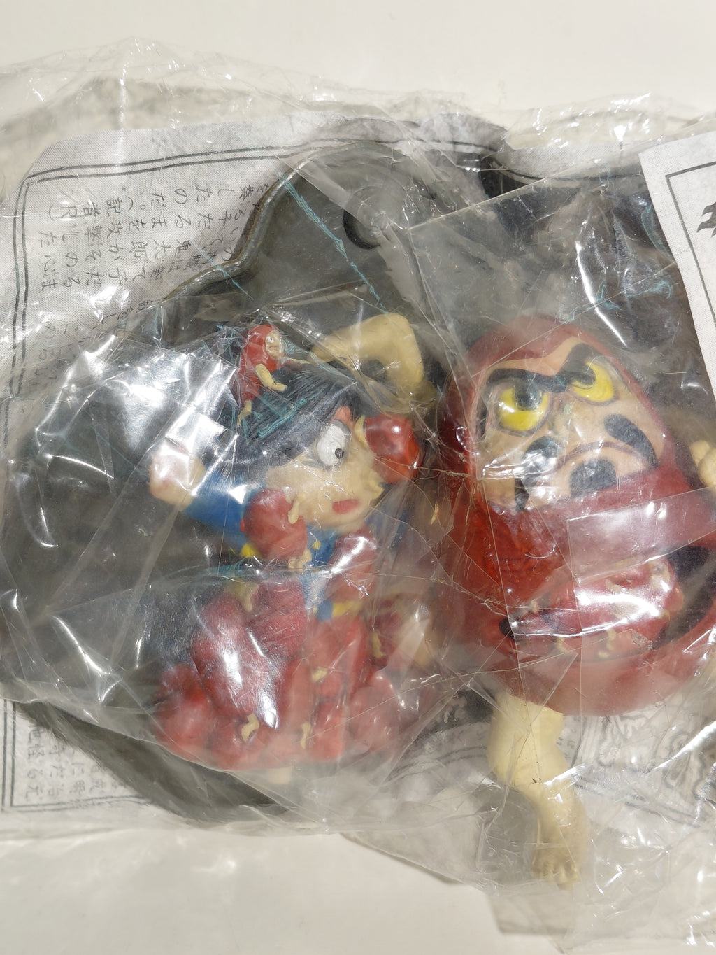 GeGeGe no Kitaro Yokai Encyclopedia Figure: Kitaro vs Daruma, 2002, Kabaya Uopened(New in bag)