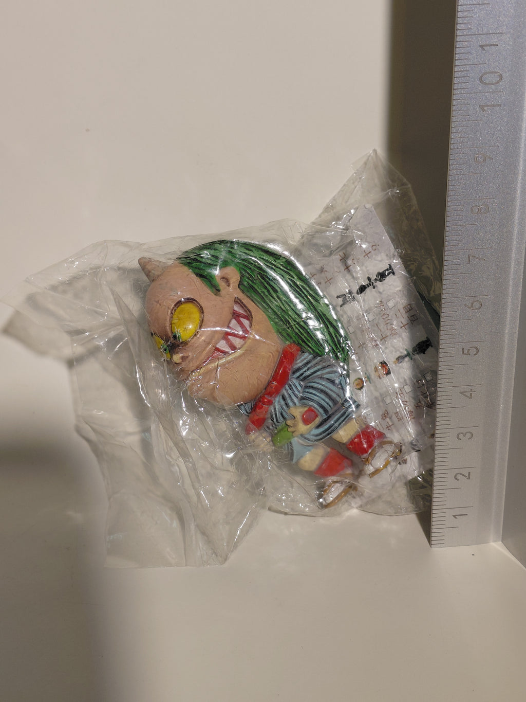 GeGeGe no Kitaro Yokai Encyclopedia Figure: Vermilion Tray (Shunobon Color), 2002, Kabaya Uopened(New in bag)