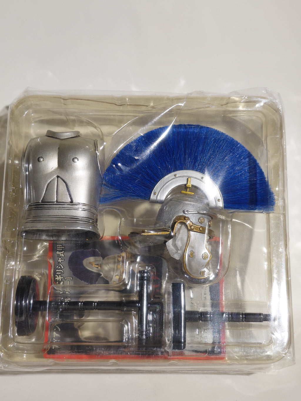Mononofu Vol. 4: World Helmet Series (1/10 scale) (M0411 / Iron Armor + Ancient Greek/Roman Style Helmet in Silver)