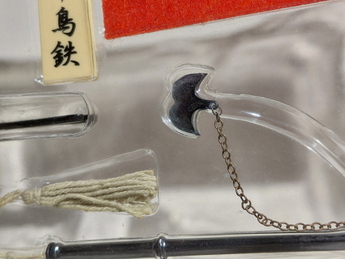 Mononofu 1/6 diecast metal Chishima Tetsu (Rake / Kumade) miniature weapon collectible