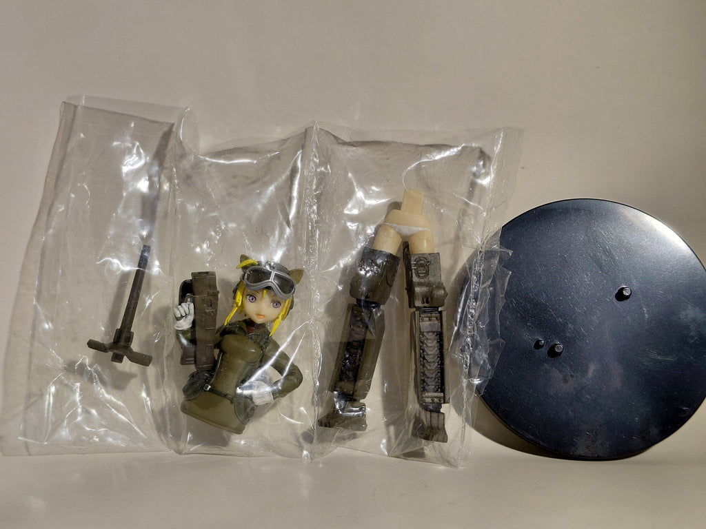 Konami Figure Collection Mecha Musume Vol.2 . US Army M4A3 Sherman Mechanized Armored Infantry Single Item