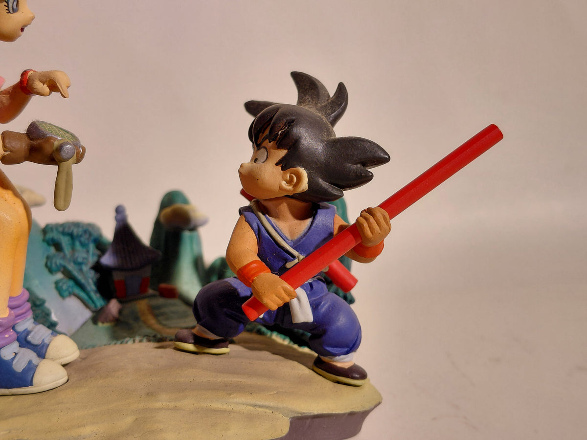 Dragon Ball Capsule Memories Son Goku and Bulma Figure Set MegaHouse Japan 2001