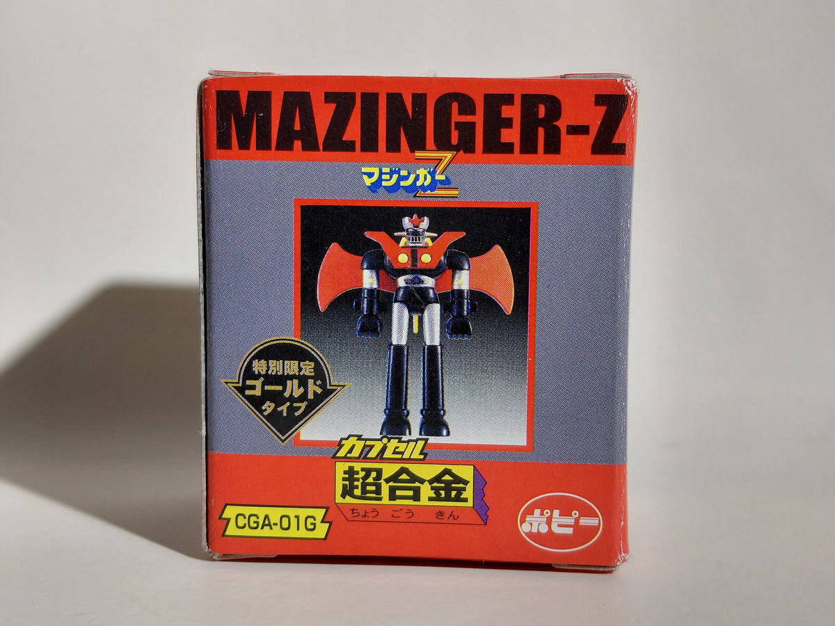 Bandai CGA-01G Mazinger Z Gashpon Chogokin Figure Limited Gold Version New