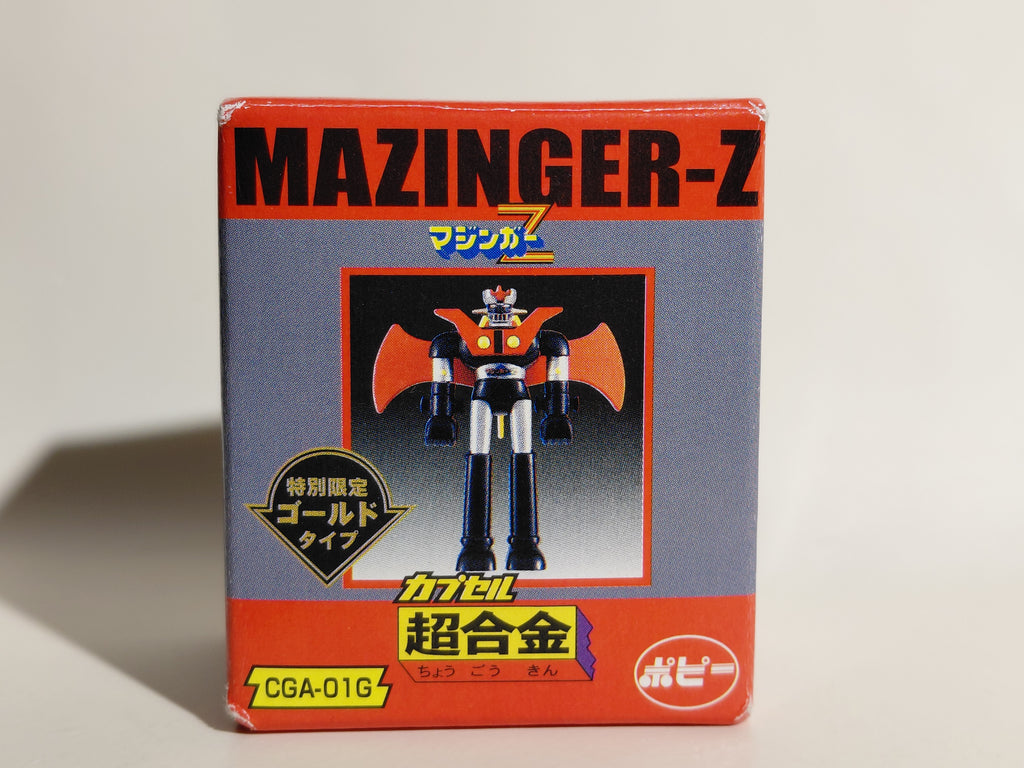 Bandai CGA-01G Mazinger Z Gashpon Chogokin Figure Limited Gold Version New