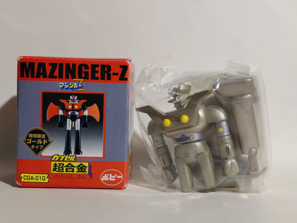 Bandai CGA-01G Mazinger Z Gashpon Chogokin Figure Limited Gold Version New