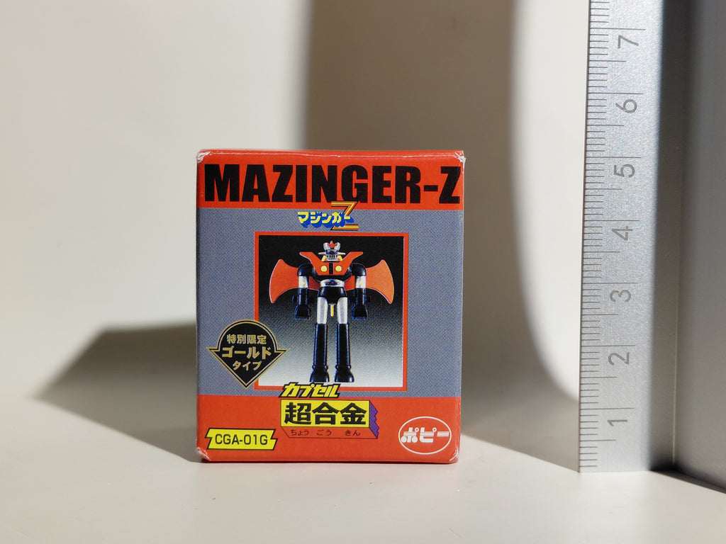 Bandai CGA-01G Mazinger Z Gashpon Chogokin Figure Limited Gold Version New