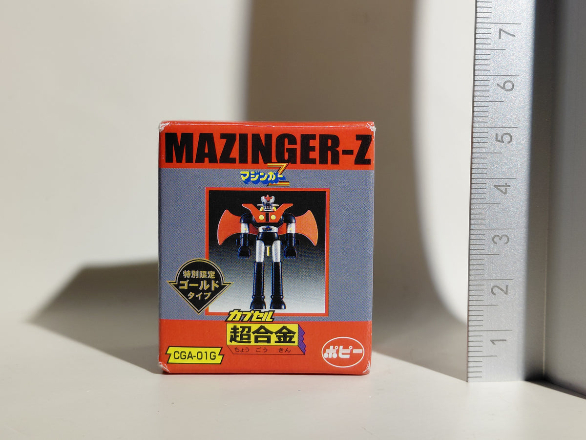Bandai CGA-01G Mazinger Z Gashpon Chogokin Figure Limited Gold Version New