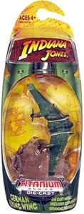 GERMAN FLYING WING Indiana Jones 3 Inch Titanium Series RAIDERS OF THE LOST ARK Die-Cast Vehicle